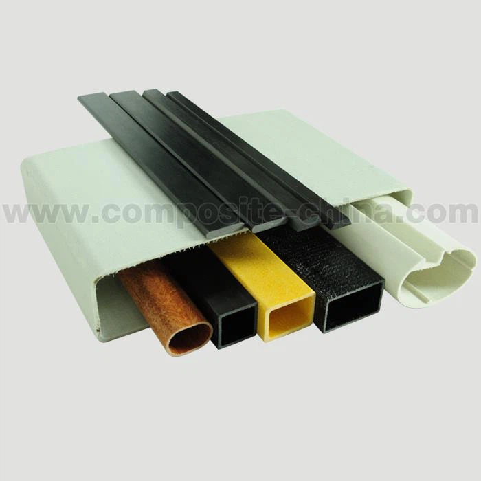 Εξωθημένοι σωλήνες σε σχήμα Fiberglass