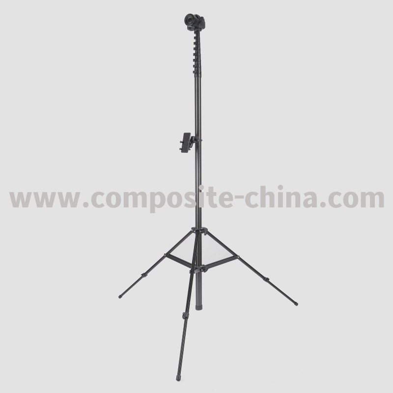 Πόλος τηλεσκοπικής κάμερας από ανθρακονήματα