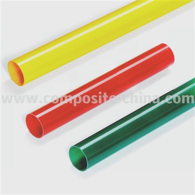 Κίτρινο σωλήνα από γυαλί